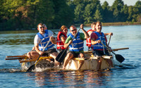 Testing the Homemade Raft